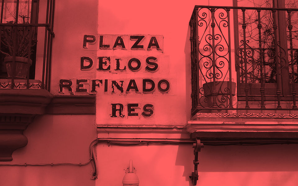 'Totum revolutum' en la Plaza de los Refinadores, Sevilla